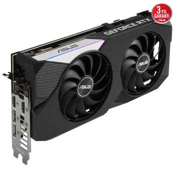 ASUS DUAL-RTX3070-8G-V2 8GB Geforce RTX3070 GDDR6 256bit 2xHDMI 3xDP 16x Ekran Kartı