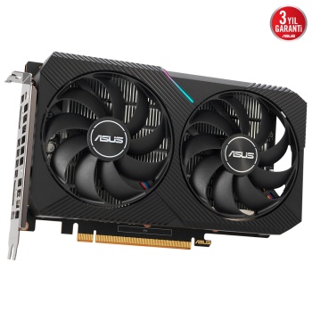 ASUS DUAL-RX6400-4G 4GB AMD RX6400 GDDR6 64bit HDMI DP 16x Ekran Kartı