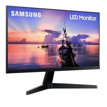 SAMSUNG LF24T350FHRXUF T350 24 LED IPS 5ms 75hz 1920x1080 FullHD VGA HDMI (Vesa) Freesync Koyu Mavi-Gri Monitör