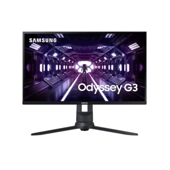 SAMSUNG LF24G35TFWMXUF Odyssey G3 24 LED 1ms 144Hz 1920x1080 FullHD VGA HDMI DP Pivot Freesync Premium Siyah Monitör