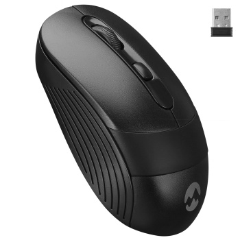EVEREST SM-18 Nano Alıcılı Kablosuz 2.4Ghz siyah Mouse