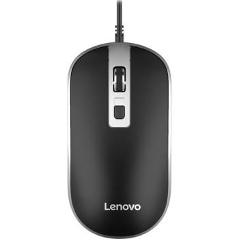 LENOVO M104 USB Kablolu 1600dpi Siyah Kaymaz Kauçuk Tasarım Mouse
