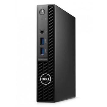 DELL Optiplex 3000MFF N012O3000MFFAC_U i5-12500T 8GB 256GB SSD Linux Siyah Mini Bilgisayar