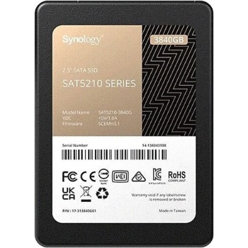 SYNOLOGY SAT5210-3840G 3.84TB SATA 2.5 6 GB/sn 530-500Mb/s Flash SSD Disk