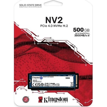 KINGSTON SNV2S/500G NV2 M.2 500GB (3500/2100MB/s) PCIe + NVMe SSD Disk (22x80MM)