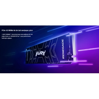 KINGSTON SFYRD/2000G FURY RENEGADE M.2 2TB (7300/7000MB/s) PCIe + NVMe SSD Disk