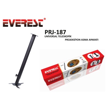 EVEREST PRJ-187 40X63-102cm Teleskopik Projeksiyon Askı Aparatı