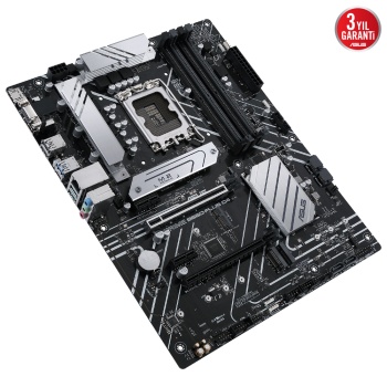 ASUS PRIME B660-PLUS D4 B660 DDR4 (Vga Yok) GLan 2.5G ATX HDMI DP USB3 TYPE-C M2 RGB 1700p Anakart