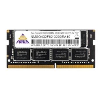 NEOFORZA NMSO432E82-3200EA10 32GB (Tek Parça) DDR4 3200Mhz Notebook Bellek