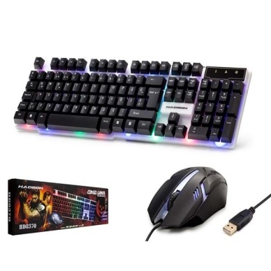 HADRON HD837Q LEDLİ GAMİNG KLAVYE MOUSE SET