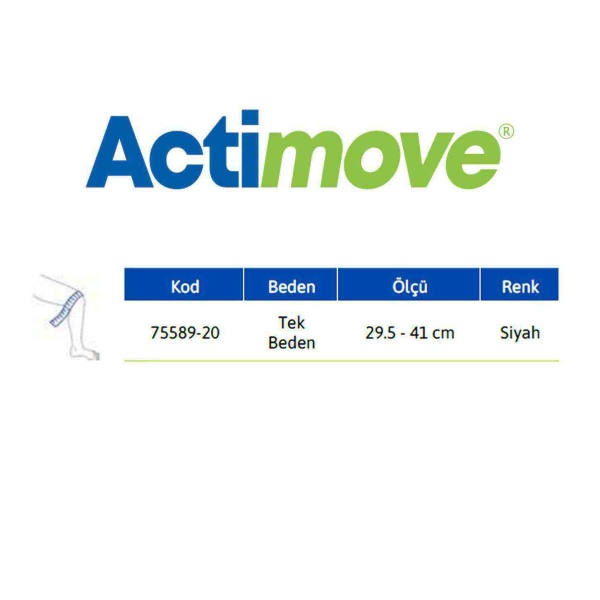 Actimove Patella Strap Coolmax Ayarlanabilir Standart Beden