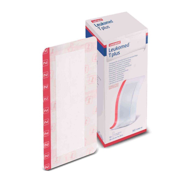 Leukomed T Plus 10cm x 25cm Bsn Emici Pedli Transparan Film Sargı (Su Geçirmez) 50li Kutu