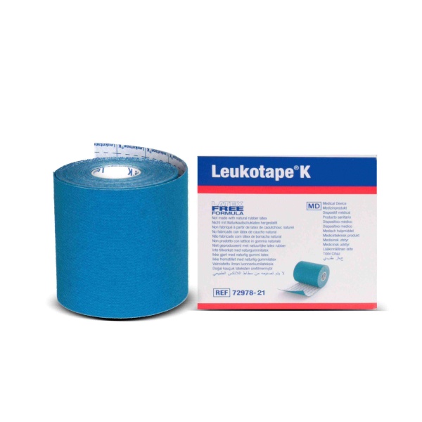 Leukotape K 5cm x 5m Bsn Profeyonel Kinesiotape Mavi