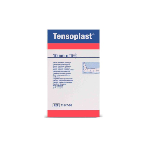 Tensoplast Eab 10cm X 4,5m Bsn Çinko Oksit  Çok Güçlü, Post Operatif ve Kompresyon Bandajı