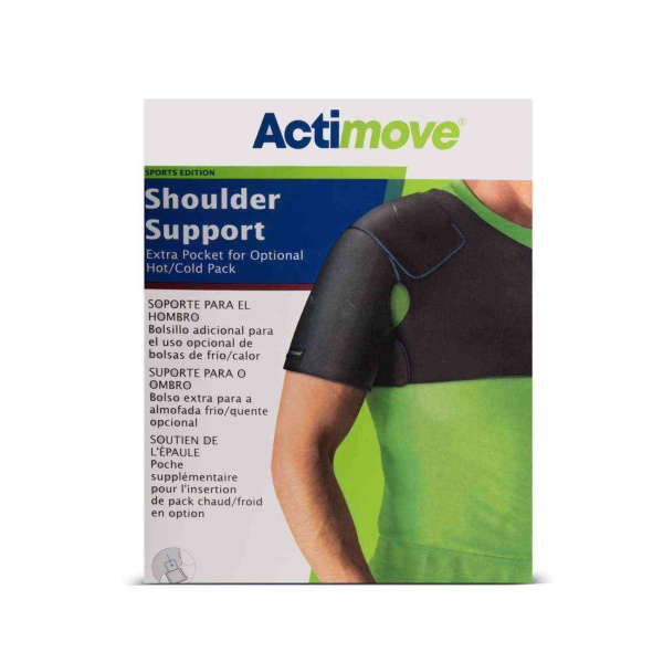 Actimove Shoulder Support -Coolmax Kumaş Jel Ped Cepli Omuzluk