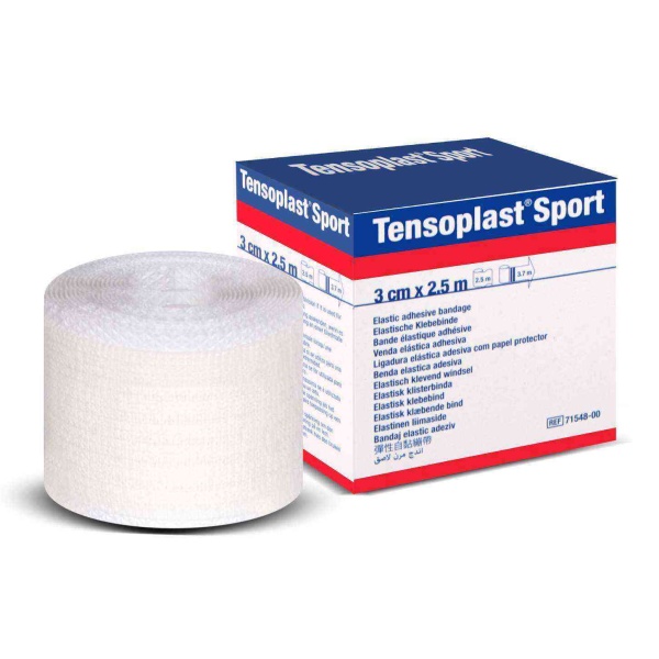 Tensoplast Sport 3cm x 2,5m Çok Güçlü Elastik Yapışkan Bandaj