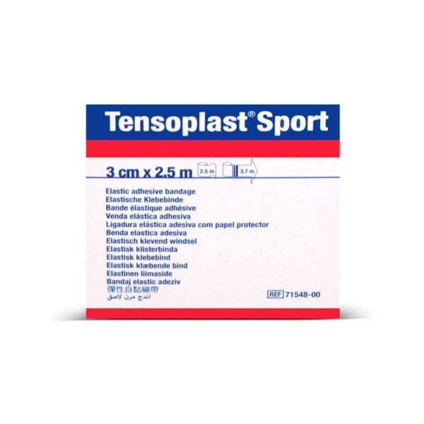 Tensoplast Sport 3cm x 2,5m Çok Güçlü Elastik Yapışkan Bandaj