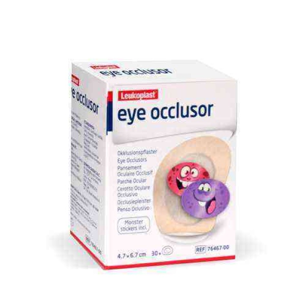 Leukoplast Eye Occlusor 4.7cm x 6.7cm 30 Adet Göz Kapama Bandı Çocuk