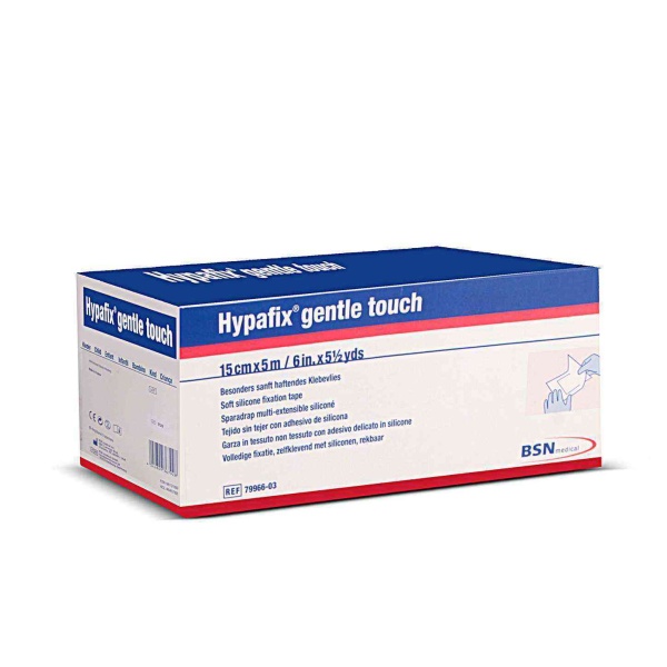 Hypafix Gentle Touch 15cm x 5m Bsn Hasas Ciltler İçin Silikon Yapışkanlı Sargı Tutucu Şerit