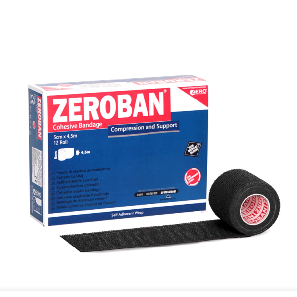 Zeroban 5Cm X 4,5M Black