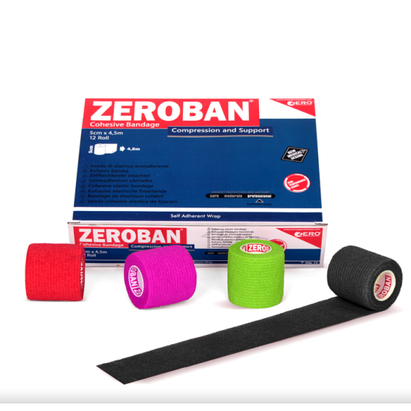 Zeroban 5Cm X 4,5M Black