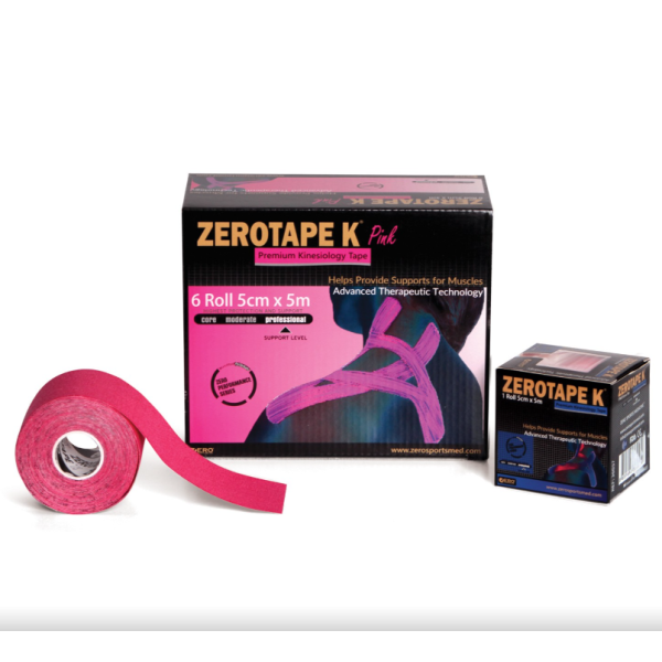 Zerotape K 5Cm X 5M Pembe