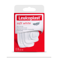 Leukoplast Soft White 19x72mm (12 ad.), 6x22mm (6 ad.), 38x72mm(8 ad.), 38x38 mm(4 ad.) Yara Bandı