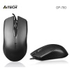 A4 TECH OP-760 USB SİYAH V-TRACK 1000 DPI MOUSE