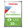 10TB TOSHIBA 7200RPM S300 PRO SATA3 256MB 7/24 HDWT31AUZSVA 3 YIL GARANTİ