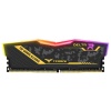 Team T-Force DELTA RGB TUF YELLOW 16GB(2x8GB) DDR4 3200Mhz CL 16 Gaming Ram (TF9D416G3200HC16CDC01)