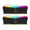 PNY XLR8 Gaming EPIC-X RGB 16GB (2x8GB) 3200MHz CL16 DDR4 Gaming Ram (MD16GK2D4320016XRGB)