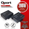 QPORT Q-VEX200 VGA EXTENDER CAT6 200M 2 Lİ PAKET