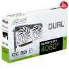 ASUS DUAL-RTX4060TI-O8G-WHITE 8GB GDDR6 HDMI DP 128Bit