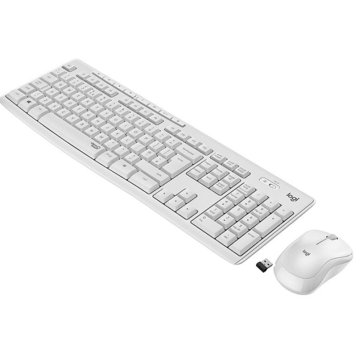 LOGITECH MK295 KABLOSUZ KLAVYE & MOUSE SETİ BEYAZ 920-010089