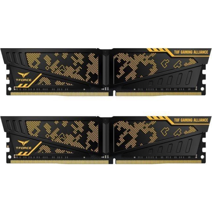 Team T-Force Vulcan TUF Gaming Alliance 16GB (2x8GB) 3600MHz CL18 DDR4 Gaming Ram (TLTYD416G3600HC18JDC01)