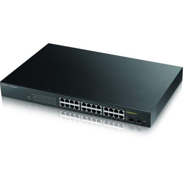 ZYXEL GS1900-24HP V2 POE 2xDUAL SFP WEB MAN SW