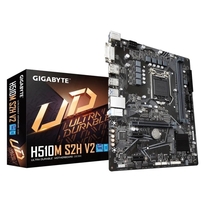 GIGABYTE H510M-S2H V2 DDR4 3200Mhz(OC) HDMI DP mATX 1200p