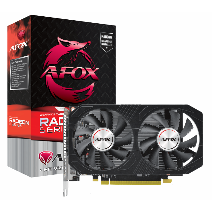 AFOX RX 550 4GB GDDR5 128Bit (AFRX550-4096D5H4-V6)