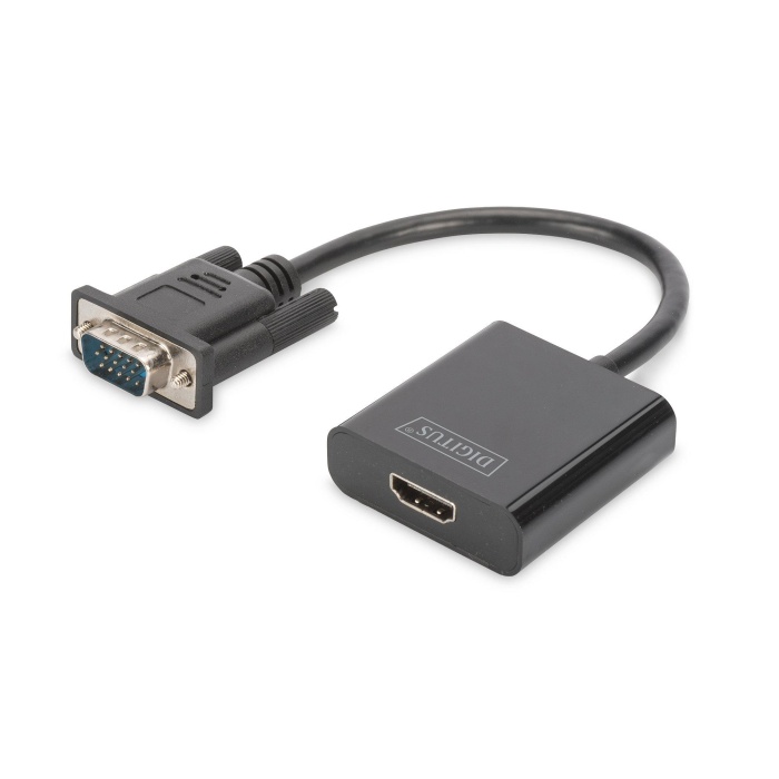 DIGITUS DA-70473 VGA HDMI  ÇEVİRİCİ +SES FHD