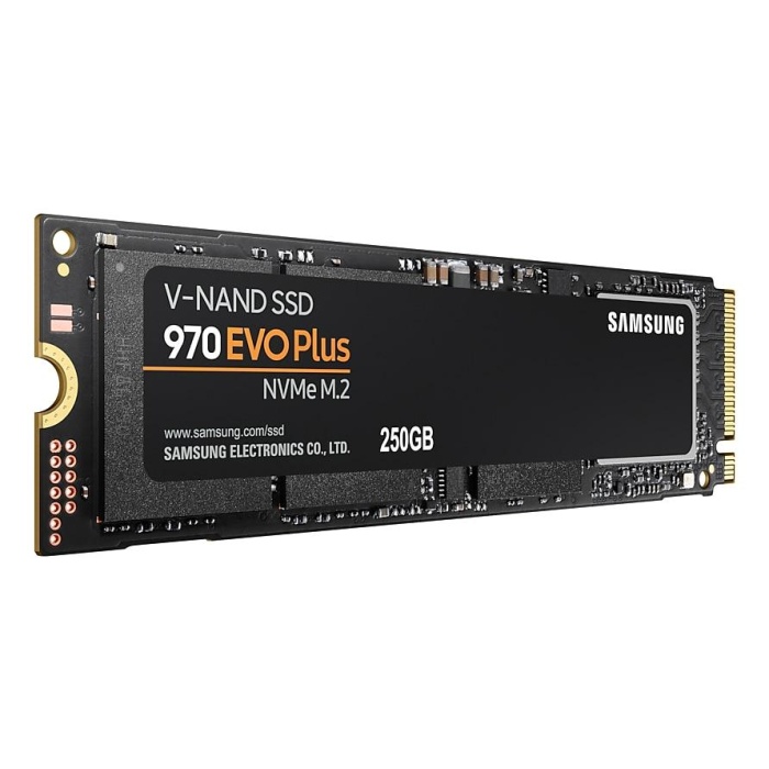 250GB SAMSUNG 970 3500/2300MB/s EVO PLUS M.2 NVMe MZ-V7S250BW