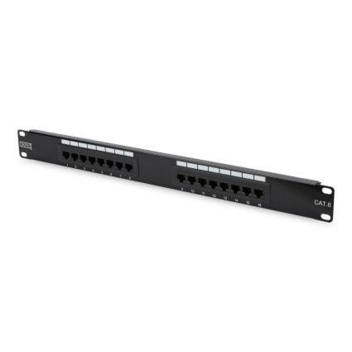 DIGITUS DN-91616U 16PORT CAT6 UTP PATCH PANEL