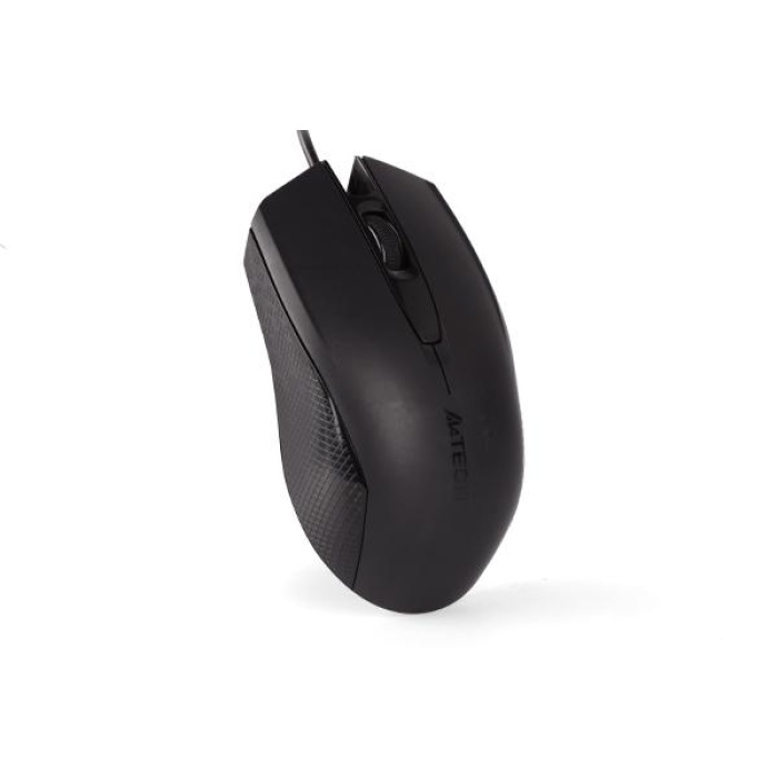 A4 TECH OP-760 USB SİYAH V-TRACK 1000 DPI MOUSE