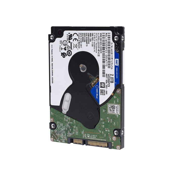 2TB WD 2.5 BLUE SATA 128MB 6Gb/S WD20SPZX