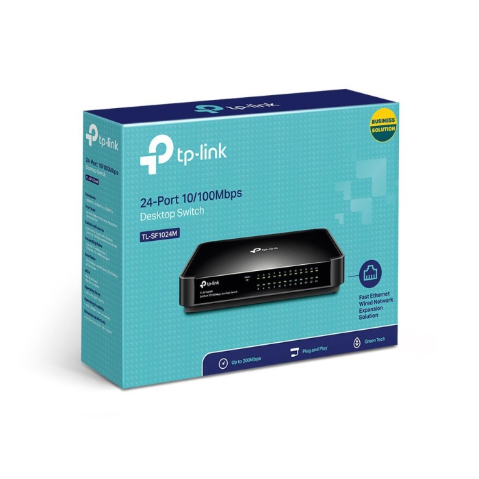 TP-LINK TL-SF1024M 24PORT 10/100 YÖNETİLEMEZ SWITCH