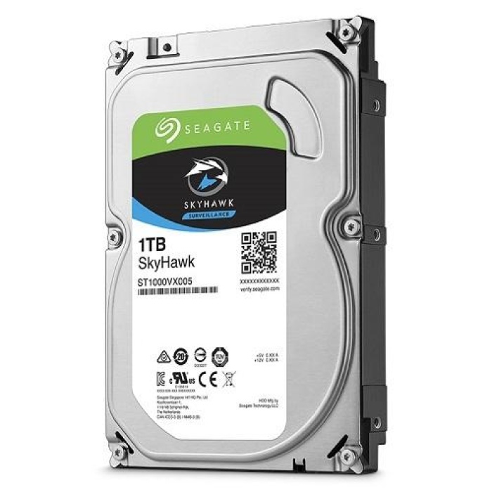 1TB SEAGATE SKYHAWK 64MB 7/24 ST1000VX005