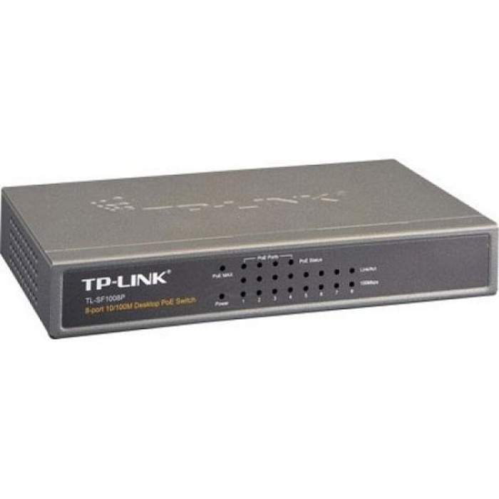 TP-LINK TL-SG1008P 8PORT 10/100/1000 YÖNETİLEMEZ POE SWITCH