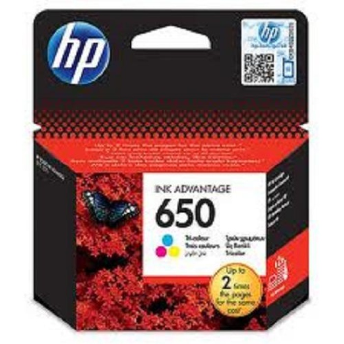 HP CZ102AE NO:650 3 RENK KARTUŞ