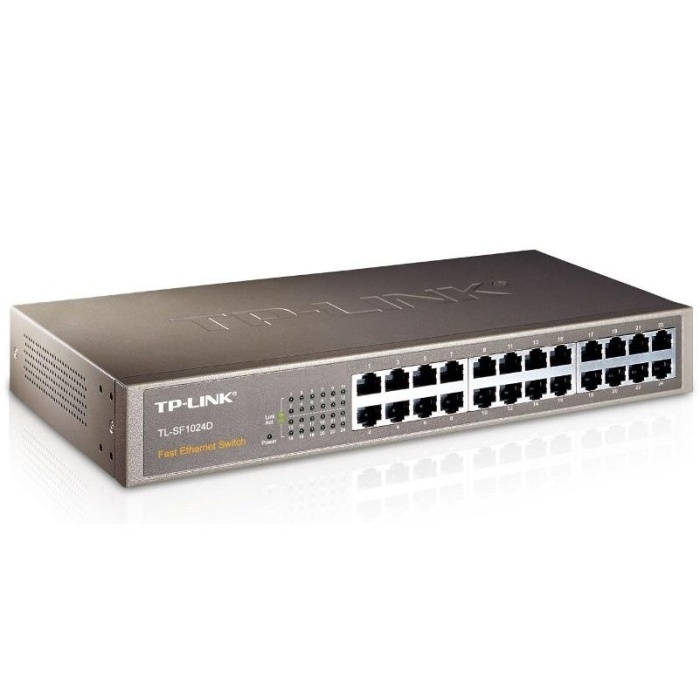 TP-LINK TL-SF1024D 24PORT 10/100 YÖNETİLEMEZ SWITCH