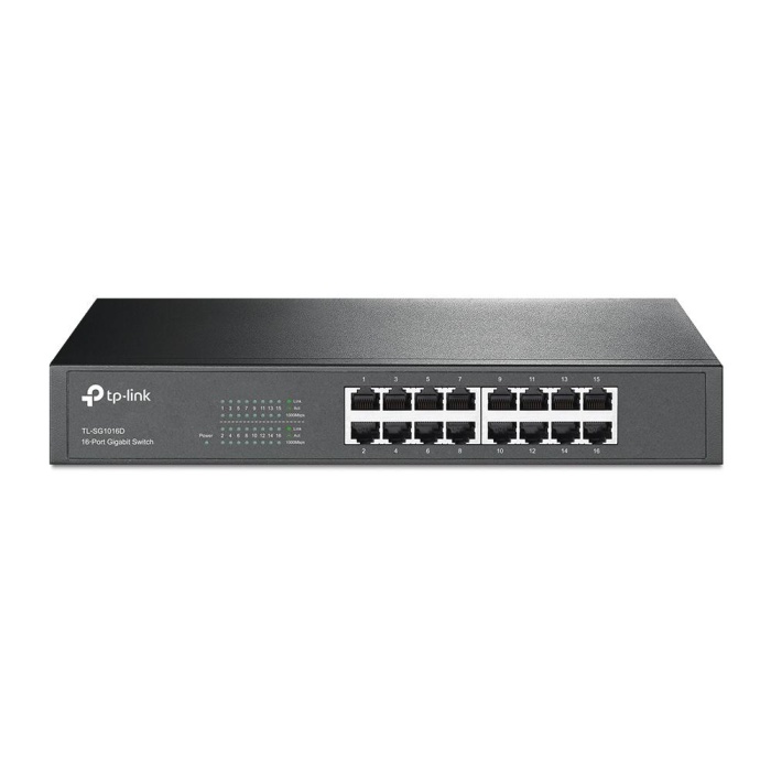 TP-LINK TL-SG1016D 16PORT 10/100/1000 YÖNETİLEMEZ SWITCH