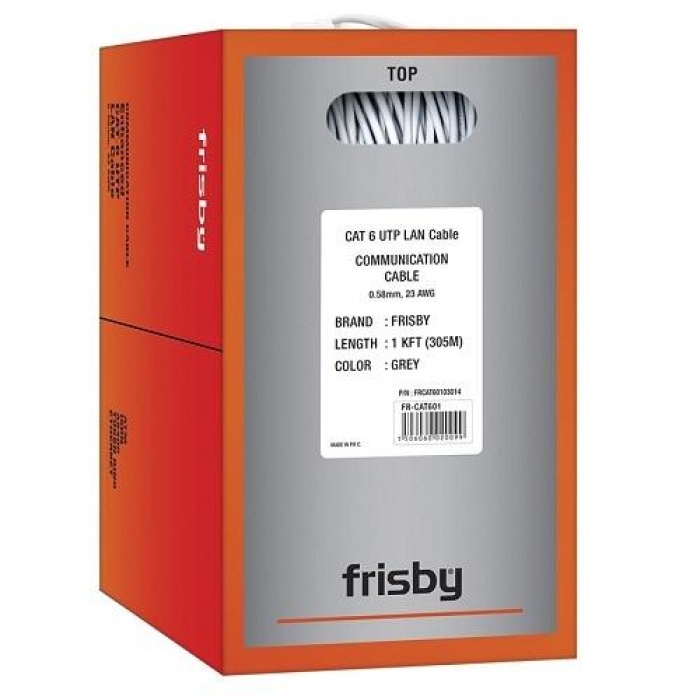 FRISBY FR-CAT601 UTP 23 AWG NETWORK KABLO 305 METRE